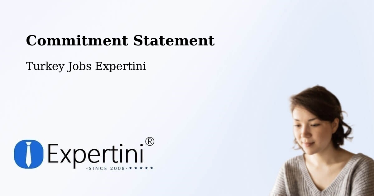 Corporate Commitment – Yenipinar - Turkey Jobs Expertini